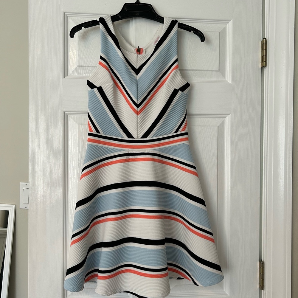 Patterned Mini Dress - image 1